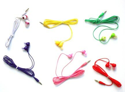 Gekleurde in-ear oordopjes